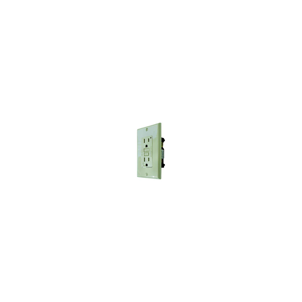 Diamond Group GFI Receptacle w/Light, White -Modern Boat Sales & Service