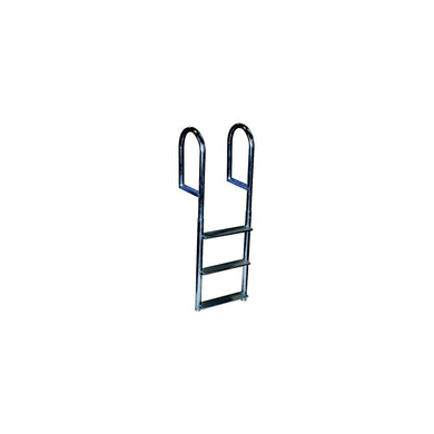 Dock Edge DE2045F Welded Aluminum Fixed Wide 5-Step Ladder -Modern Boat Sales & Service