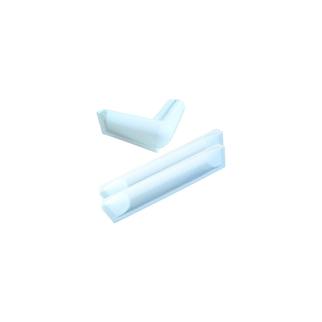 Dock Edge 73100F Dock Bumper Kit, White w/ 1ea Corner and 2ea Straight Bumpers -Modern Boat Sales & Service