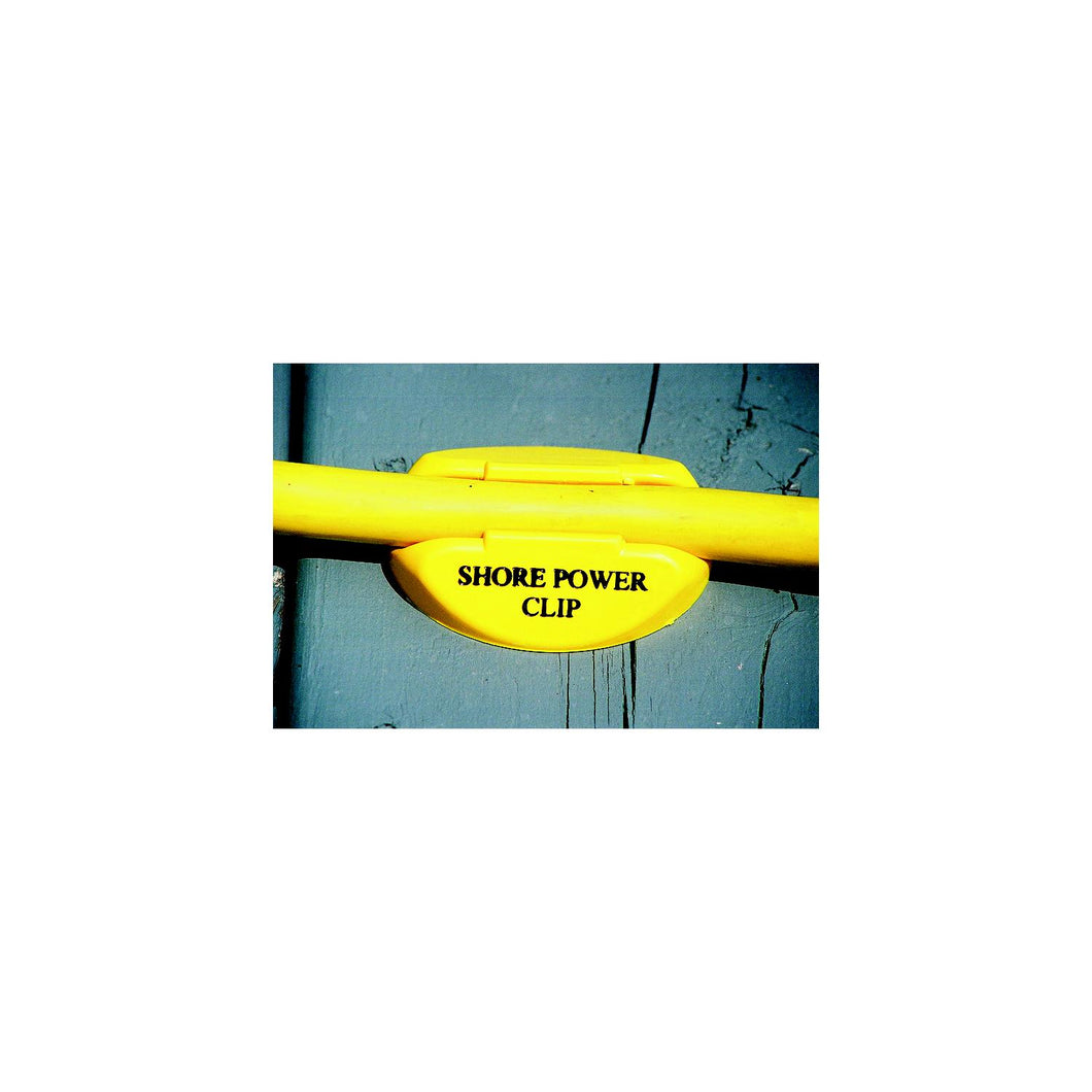 Dock Edge DE91205F Shore Power Clip, for 50Amp Cord, Yellow Default Title -Modern Boat Sales & Service