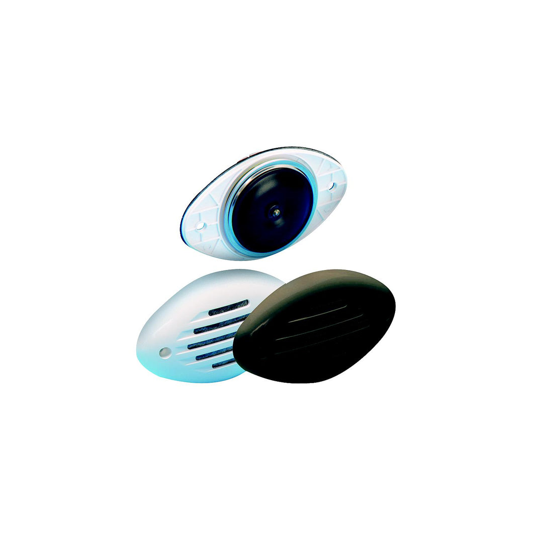 Marinco Low Profile Hidden Horn With Black And White Grills -Modern Boat Sales & Service