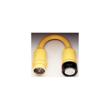 Marinco Standard Pigtail Adapter Dock Side Male 50A 125/250V Locking to Boat Side Female 50A 125V Locking With Sealing Collar System -Modern Boat Sales & Service