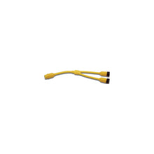 Marinco 154AY Standard "Y" Adapter Dock Side Male 50A 125V Locking to Boat Side Female 2-50A/125V Locking With Sealing Collar System -Modern Boat Sales & Service