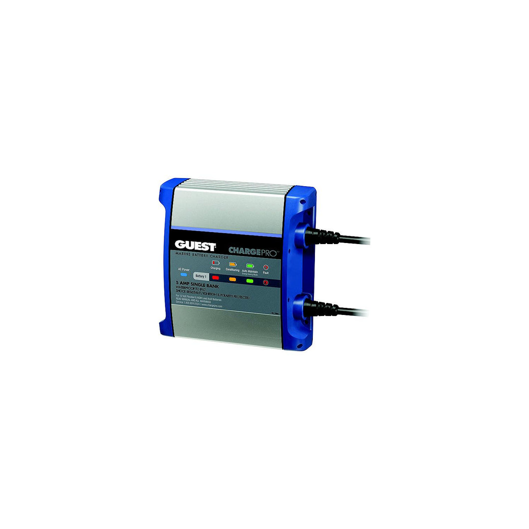 Guest 2708A ChargePro On-Board Battery Charger, 5 Amps, 1 Bank -Modern Boat Sales & Service