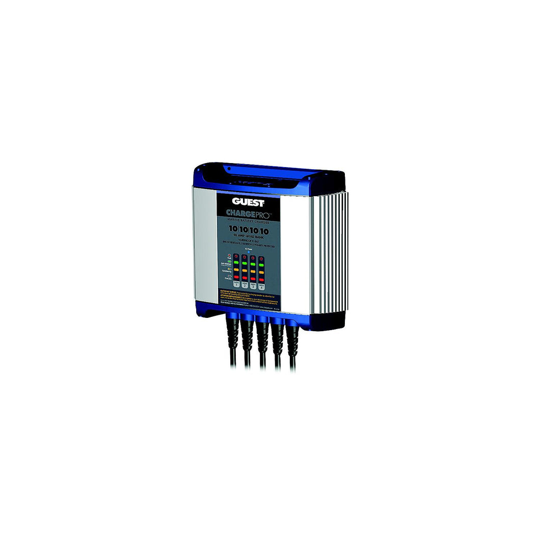 Guest 2740A ChargePro On-Board Battery Charger, 40 Amps, 4 Banks -Modern Boat Sales & Service