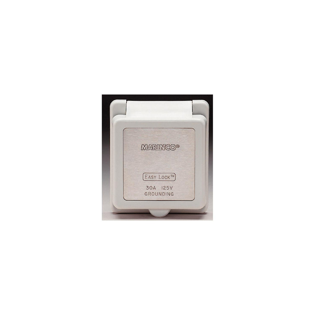 Marinco Replacement Cap and Bezel Only For 301EL-B Power Inlet -Modern Boat Sales & Service