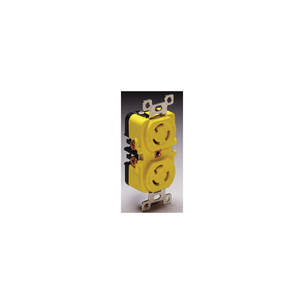 Marinco 4700CR 15A/125V Duplex Locking Receptacle -Modern Boat Sales & Service