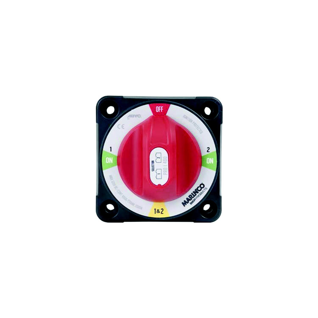 Marinco 771-SFD Pro Installer Battery Selector Switch With Field Disconnect (1-2-Both-Off) -Modern Boat Sales & Service
