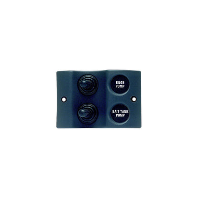 Marinco Micro Sprayproof Switch Panel 2 x 2-Way Switch -Modern Boat Sales & Service