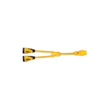 Marinco Y504-2-504 EEL "Y" Adapter Dock Side Male 50A 125V Locking to Boat Side Female 2-50A/125V Locking With Sealing Collar System Default Title -Modern Boat Sales & Service