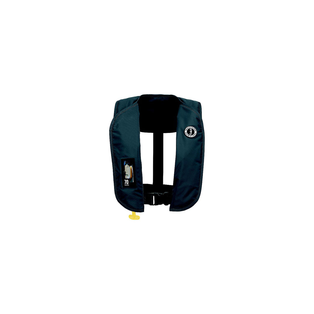 Mustang Survival MD4041191 M.I.Tâ„¢ 70 Manual Inflatable PFD, Gray -Modern Boat Sales & Service