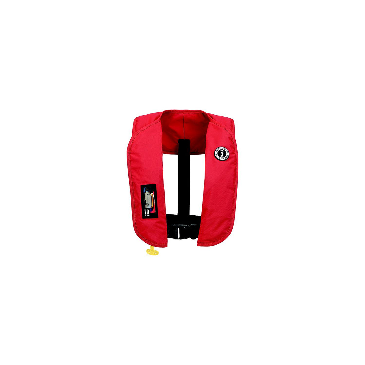 Mustang Survival MD40414 M.I.Tâ„¢ 70 Manual Inflatable PFD, Red -Modern Boat Sales & Service