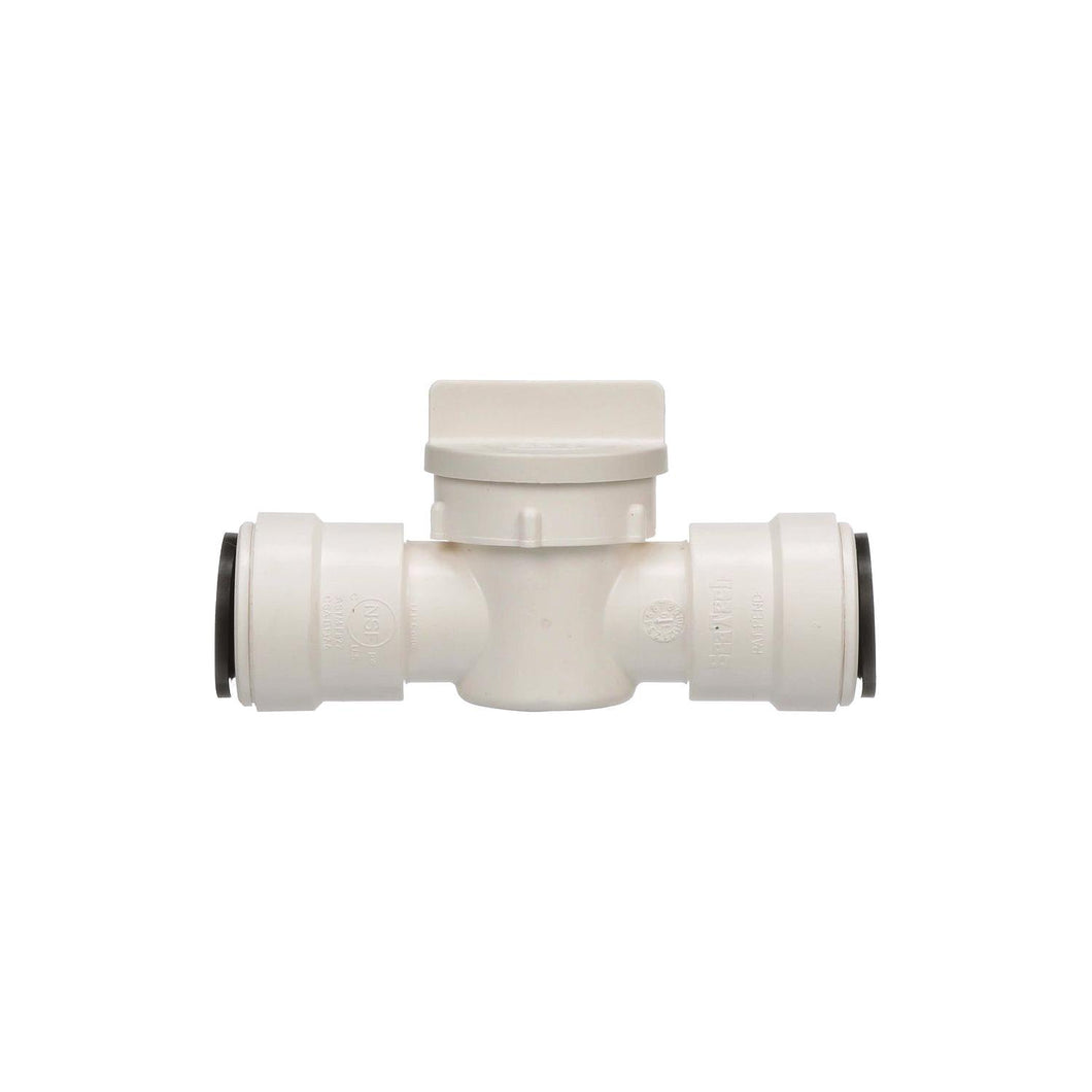 Aqualock 0959098 Plastic Fitting, Straight Valve, 1/2
