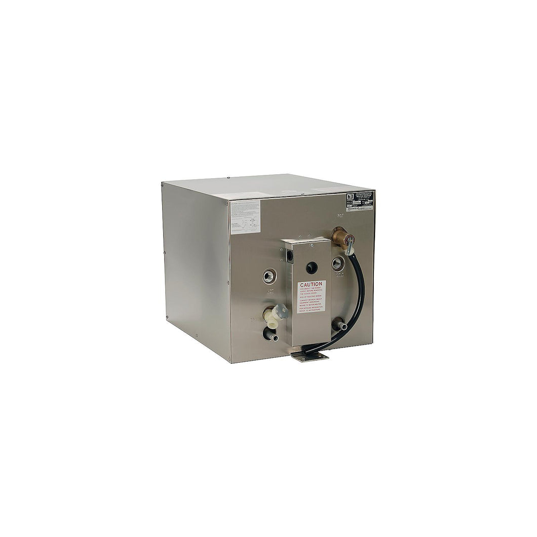 Seaward F1200 120V AC 11 Gallon Water Heater With Front Heat Exchanger, Stainless Steel Exterior -Modern Boat Sales & Service