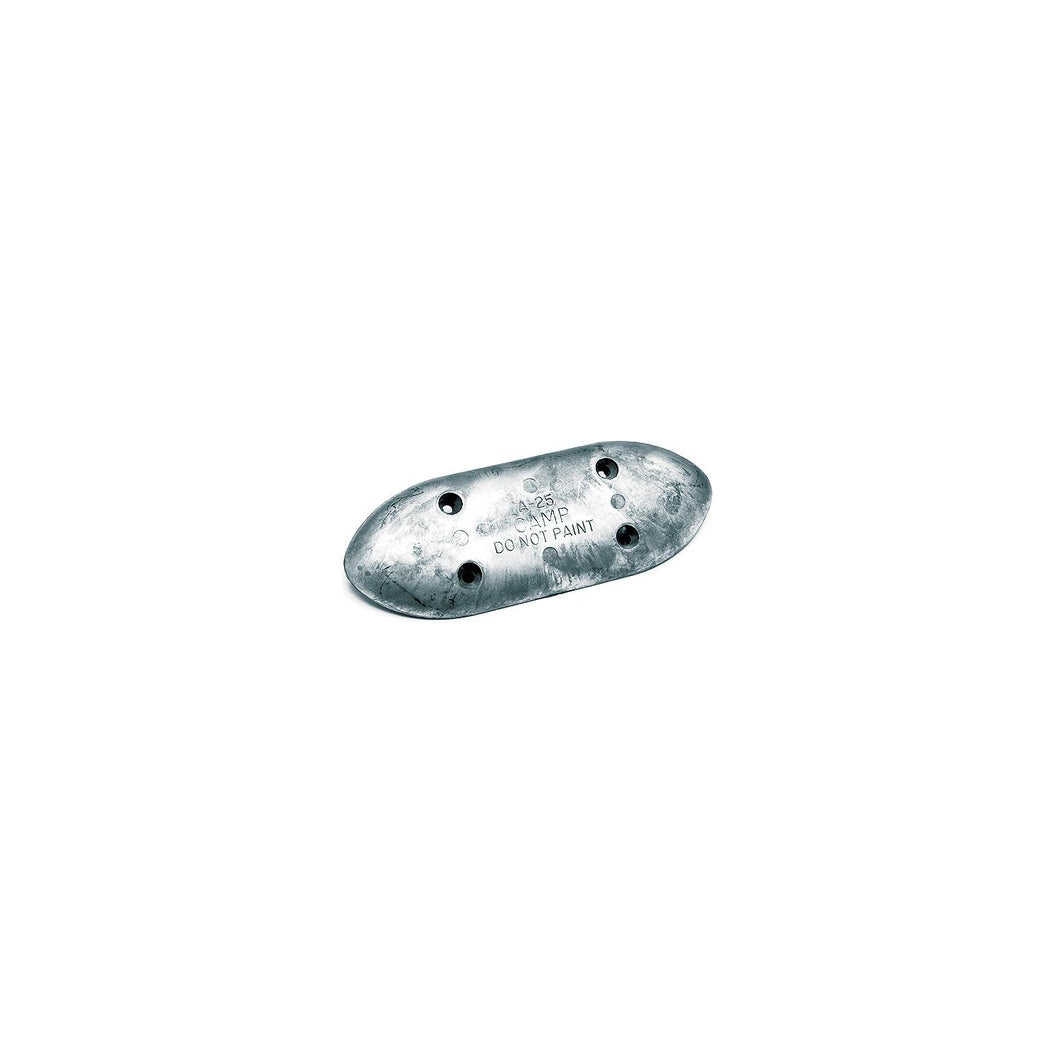 Hull Plate Zinc 9-1/4 Long -Modern Boat Sales & Service