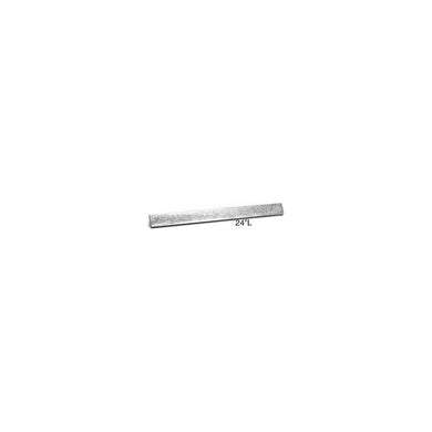 1/2 X 2 X 24 Zinc Plate -Modern Boat Sales & Service