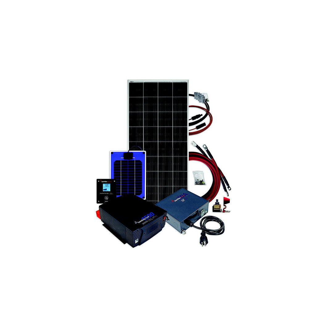 Samlex SPBEXPLORE200 Solar + Power Bundle, Explore 200W Bundle w/1 Panel -Modern Boat Sales & Service