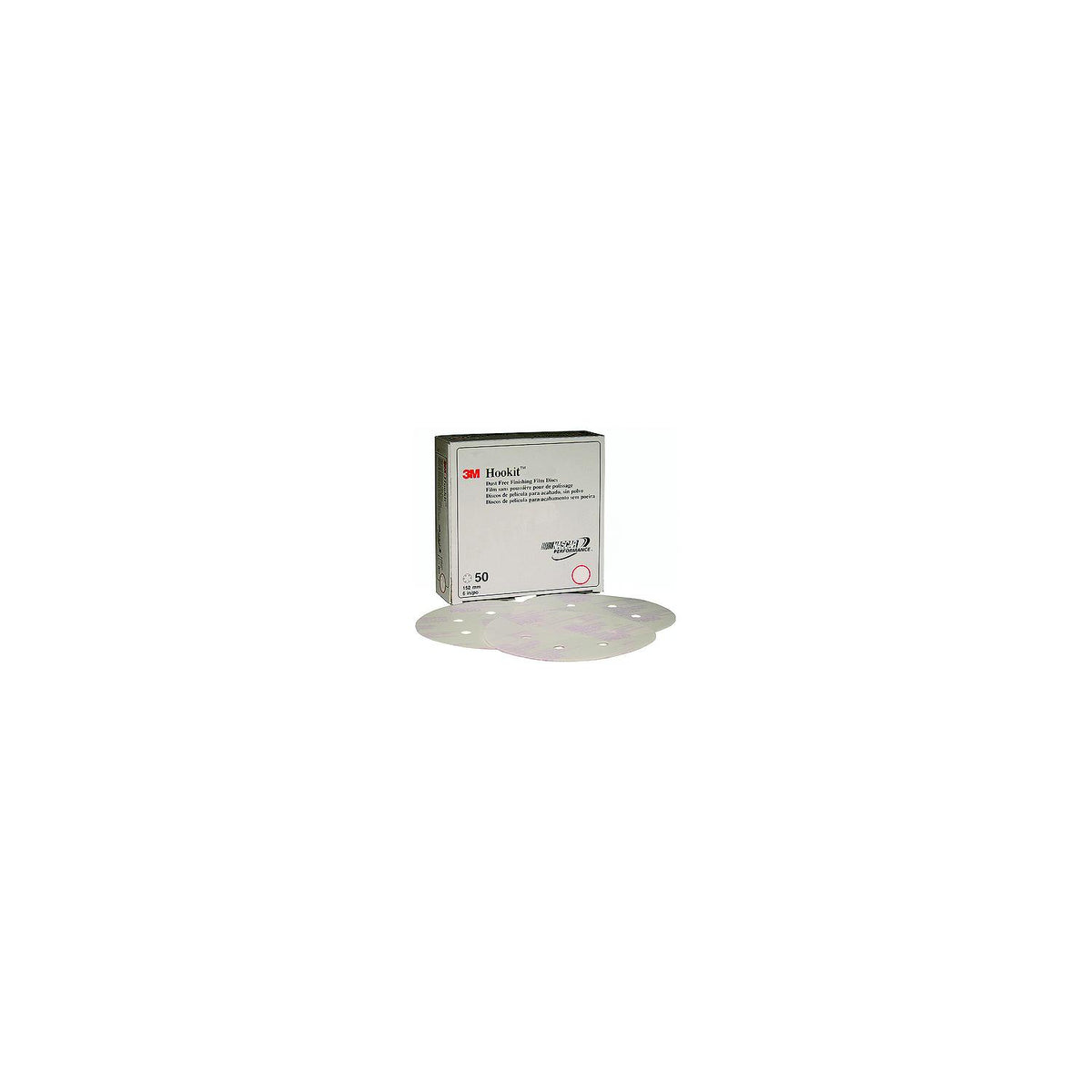 6" P1000 Hookit Dust Free Finishing Film Disc -Modern Boat Sales & Service