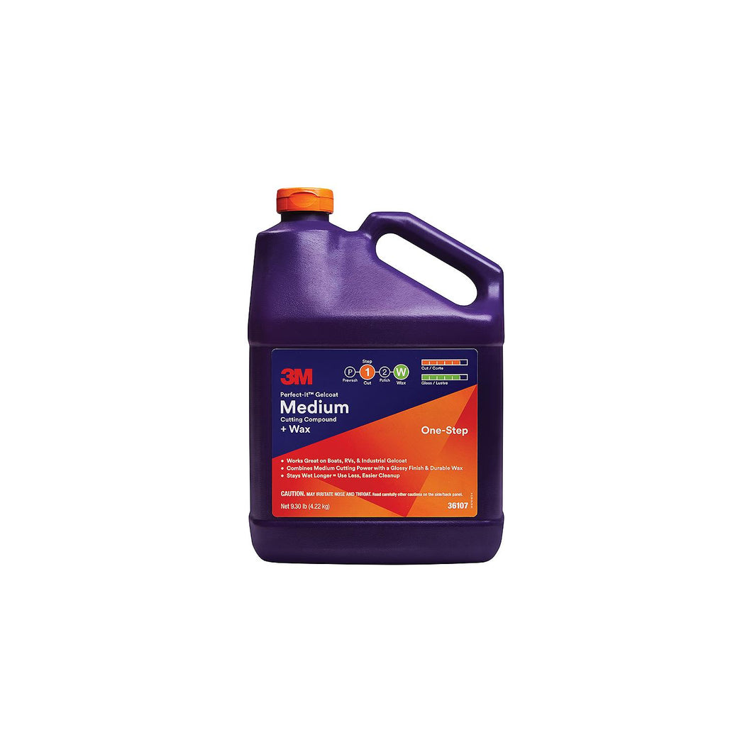 Perfect-Itâ„¢ Gelcoat Medium Cutting Compound/Wax, Gal. Default Title -Modern Boat Sales & Service