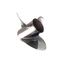 8M0123403 Bravo Three 14.3" diameter X 21" pitch, 3-Blade Stainless Steel Propeller, Right Hand Rotation, Matte Finish Default Title -Modern Boat Sales & Service