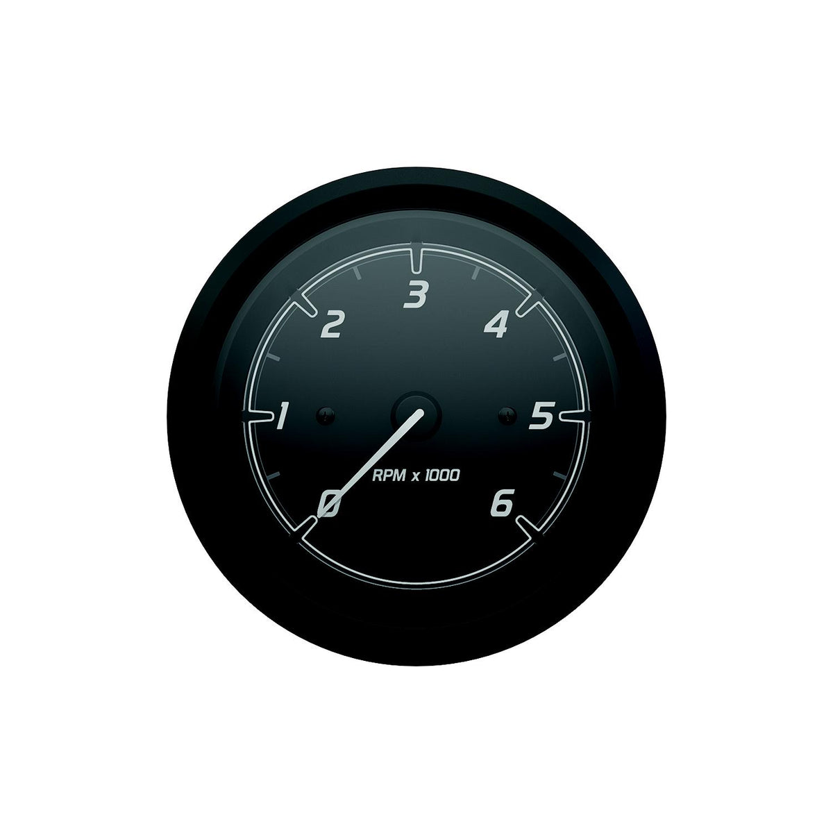 Quicksilver 8M6020097 Tachometer (6,000rpm), Black/Matte Black Default Title -Modern Boat Sales & Service