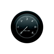 Quicksilver 8M6020097 Tachometer (6,000rpm), Black/Matte Black Default Title -Modern Boat Sales & Service