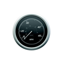 Quicksilver 8M6020111 Speedometer (45mph), Black/Brushed Stainless Default Title -Modern Boat Sales & Service