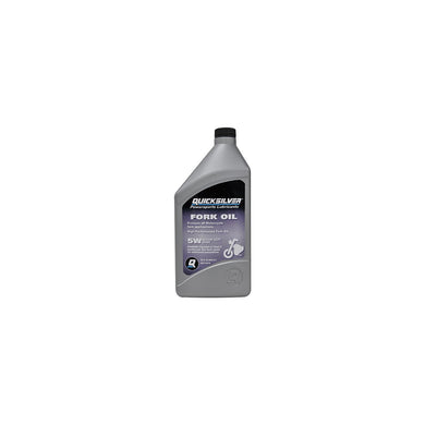 Quicksilver High Performance Fork Oil, 5W, Qt., 6/case -Modern Boat Sales & Service