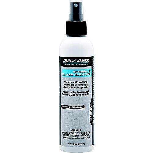 8M0224418 Mercury Marine Quicksilver Screen & Glass Cleaner, 8 oz./425B