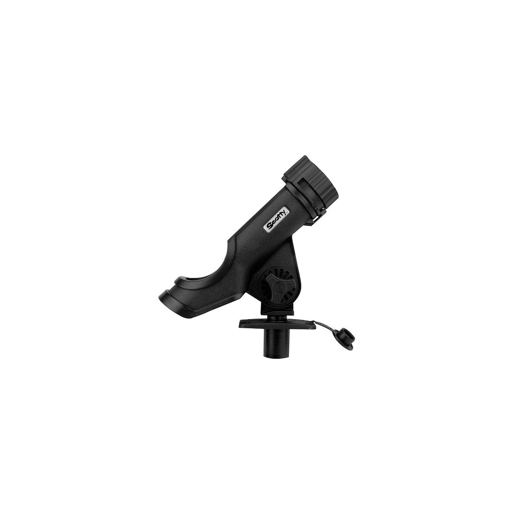 Scotty 231BK Powerlock Rod Holder w/#244 Flush Mount, Black -Modern Boat Sales & Service
