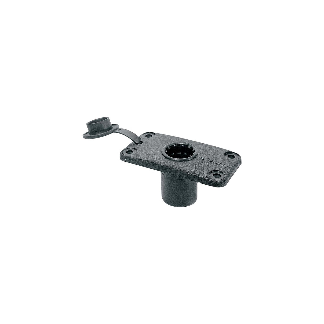 Scotty 244BK Flush Mount Bracket, Black -Modern Boat Sales & Service
