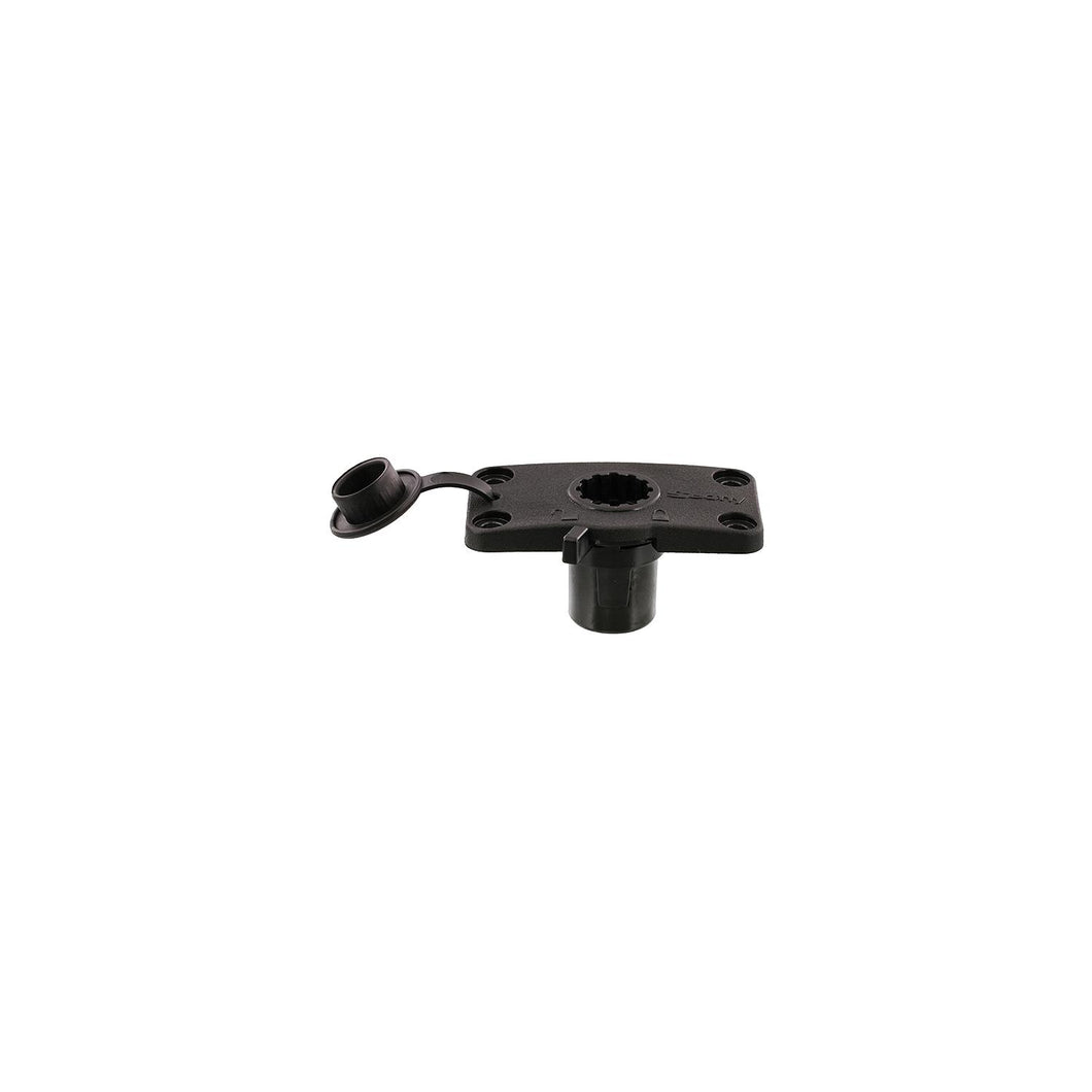 Scotty 244LBK Flush Mount Bracket, Black, Locking -Modern Boat Sales & Service