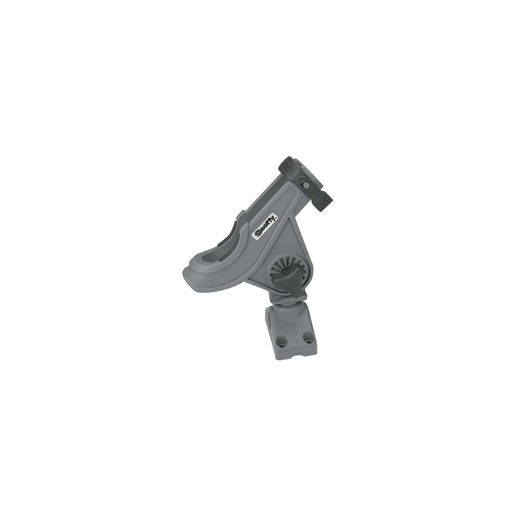 Scotty 280GR Bait Caster/Spinning Rod Holder w/ Side/Deck Mt., Gray, 12/case -Modern Boat Sales & Service