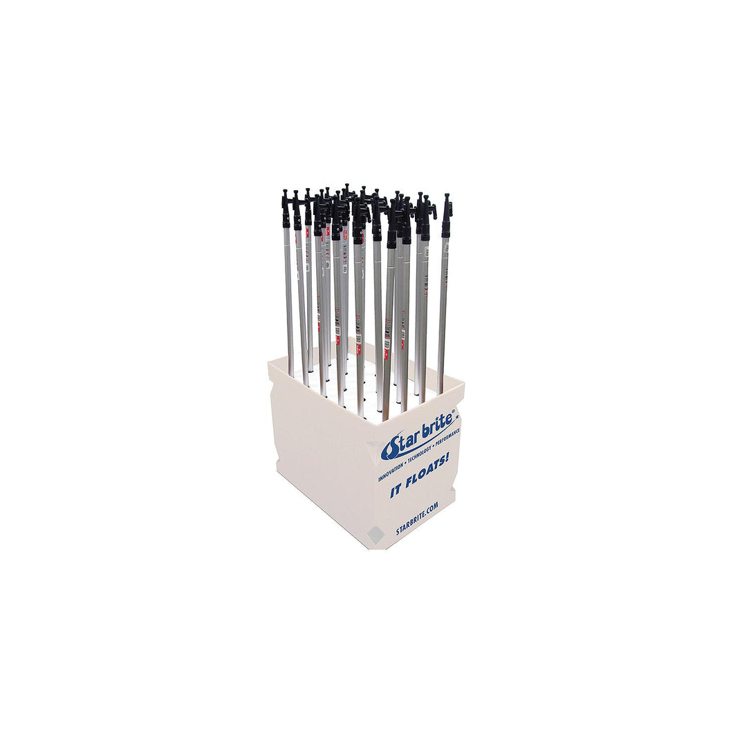 Telescoping Boat Hook Display, 24 pcs. -Modern Boat Sales & Service