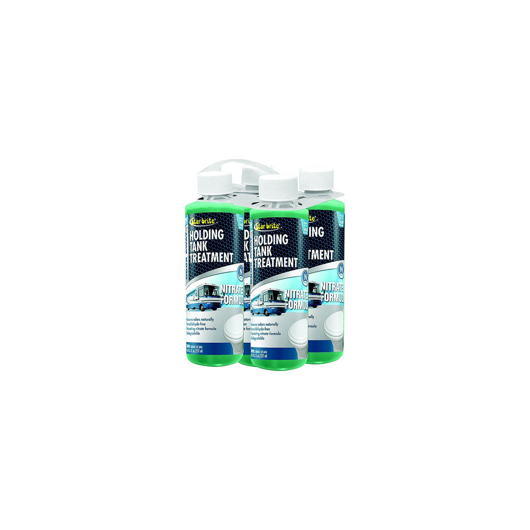 Starbrite 76308 RV Odor Away Nitrate Holding Tank Treatment, 8 oz. 4-pack -Modern Boat Sales & Service