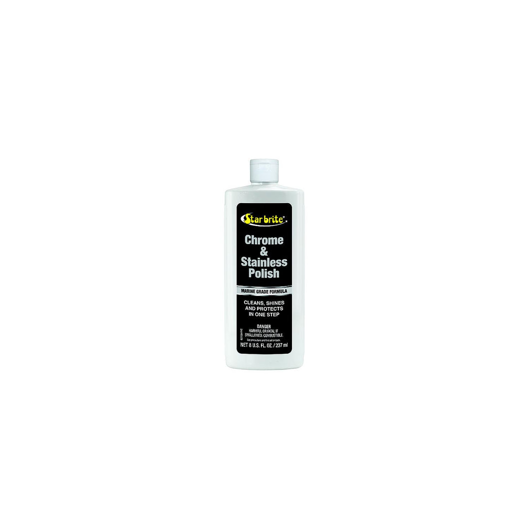 Chrome & Stainless Steel Polish, 8 oz. -Modern Boat Sales & Service