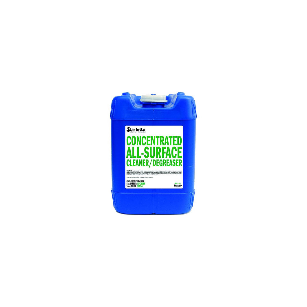 Star brite 084205CB Commercial-Grade All-Surface Cleaner & Degreaser. Concentrated, 5 Gal. -Modern Boat Sales & Service