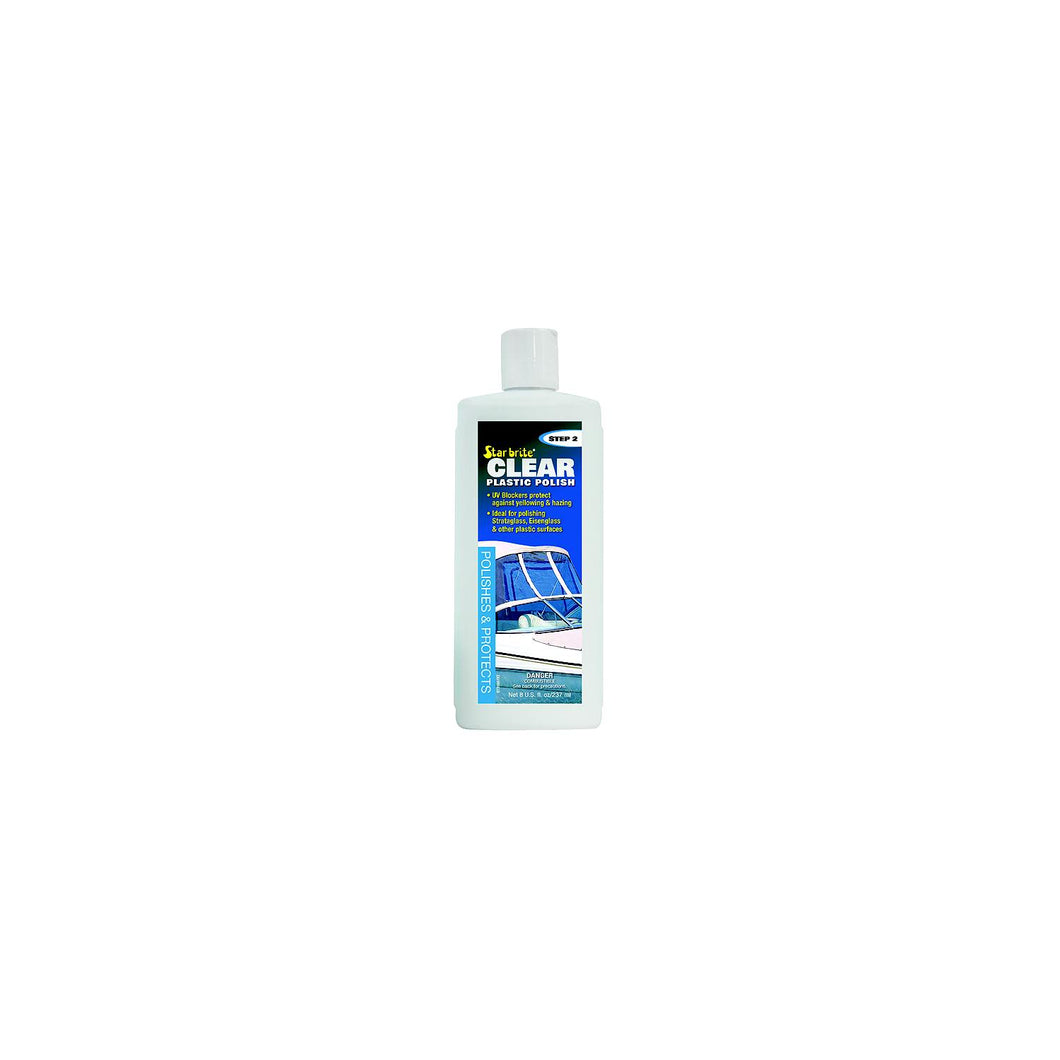 Clear Plastic Polish -Modern Boat Sales & Service