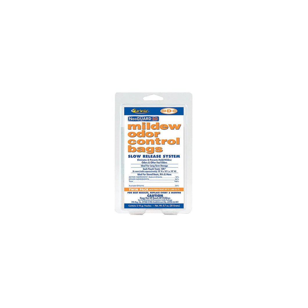 M2DG Slow Release Mildew Odor Control Bags, 10 Grams, 2/Pk -Modern Boat Sales & Service