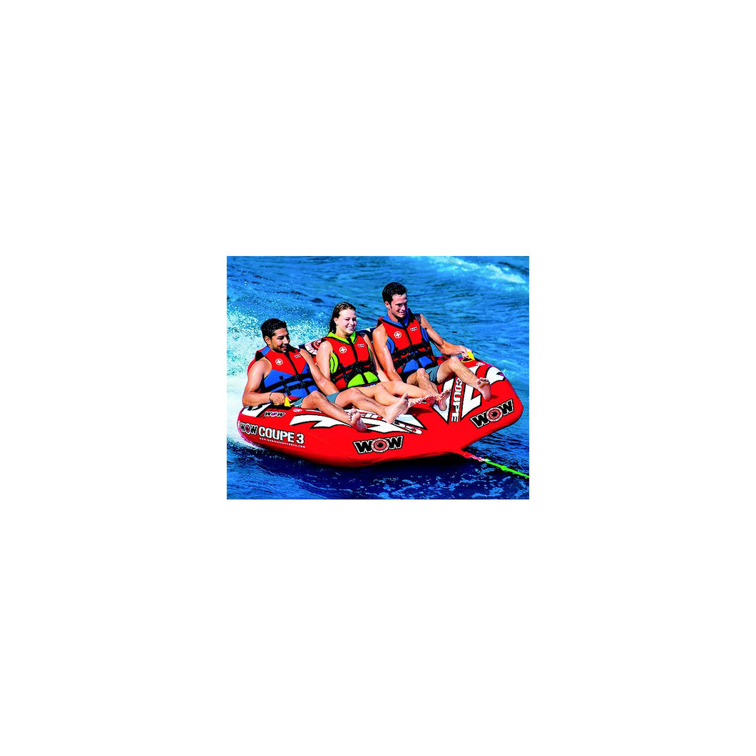 WOW 211080 The Coupe 3 Cockpit Tube, 1-3 Riders Default Title -Modern Boat Sales & Service