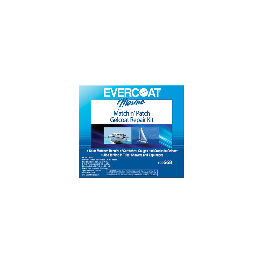 Match N' Patch Gelcoat Repair Kit -Modern Boat Sales & Service