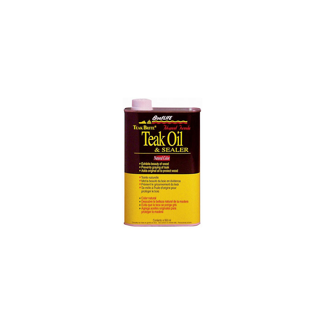 Teak BriteÂ® Teak Oil-Qt. -Modern Boat Sales & Service