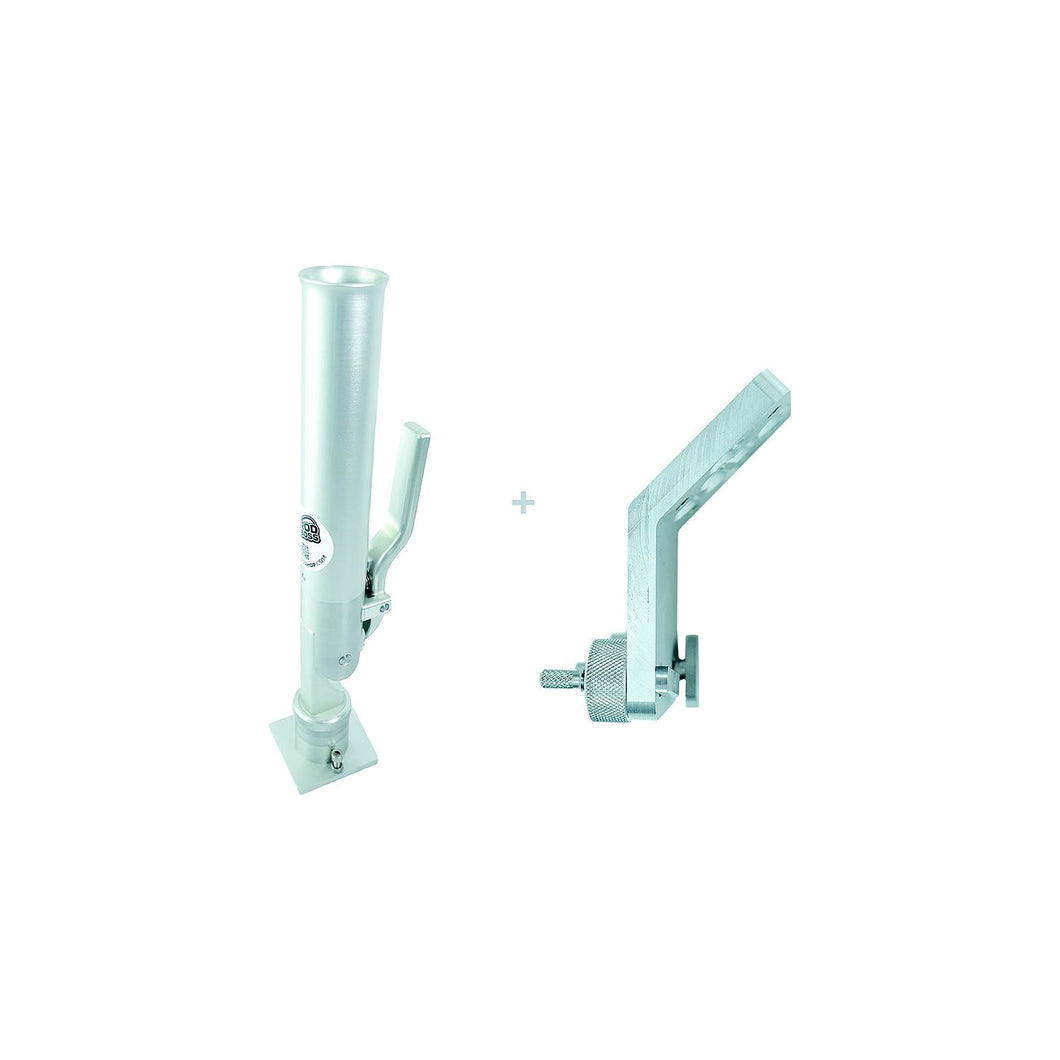 Rod Boss 1000R45RANGER Single Dual Axis Rod Holder with 45 Degree Ranger Bracket -Modern Boat Sales & Service