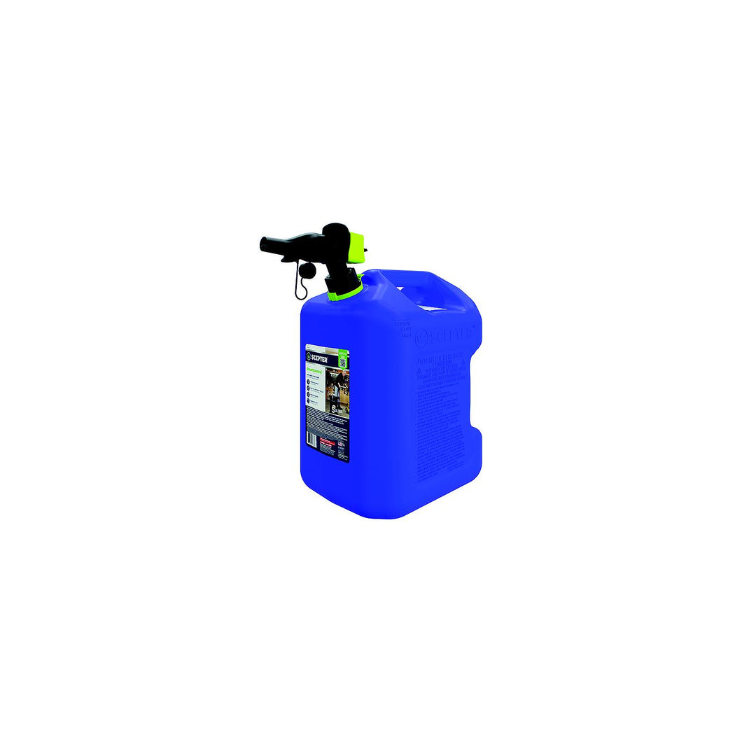 Scepter FSCK571 SmartControlâ„¢ Kerosene Fuel Container, 5 GAL Blue -Modern Boat Sales & Service