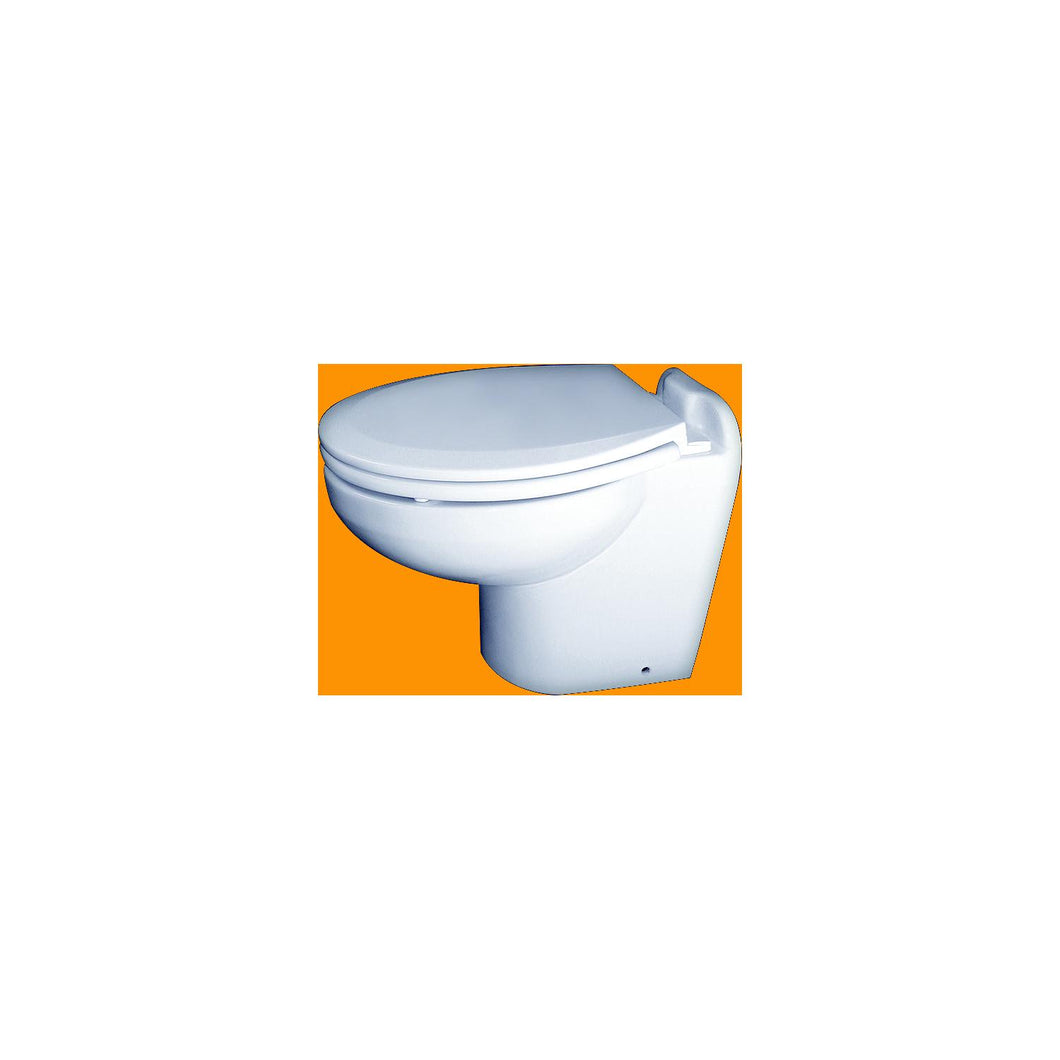 Raritan 220HF012 Marine Eleganceâ„¢ Slant Back, Pressurized Fresh Water, Low Profile 12V Toilet, White -Modern Boat Sales & Service