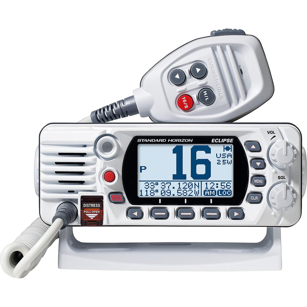 Standard Horizon, GX1410GPS Eclipse Fixed Mount Marine VHF With GPS, Eclipse, 6.14