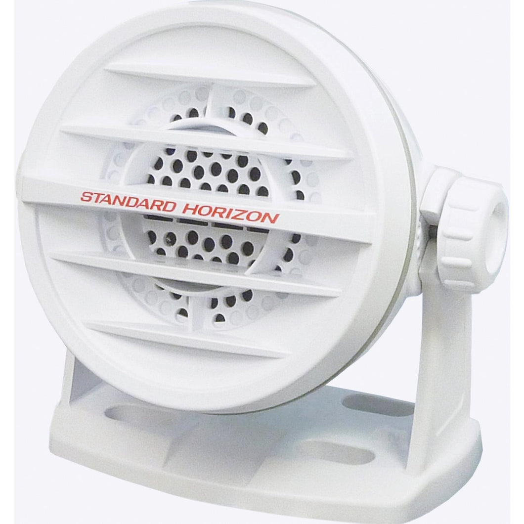 Standard Horizon MLS410SPW External VHF Speaker, 10W, White -Modern Boat Sales & Service