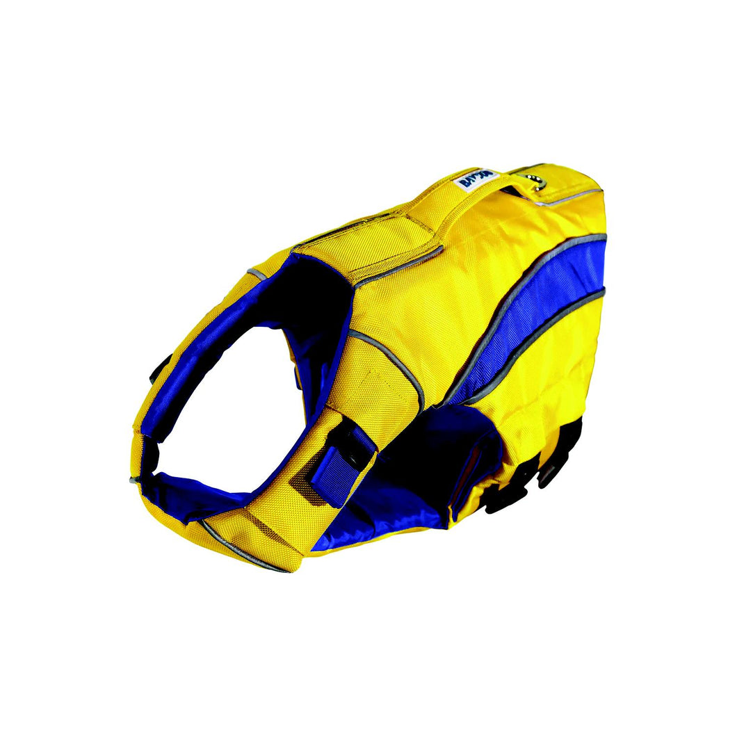 Bay Dog MBYELXS Yellow Monterey Bay Dog LifeJacket, XS, Chest: 12