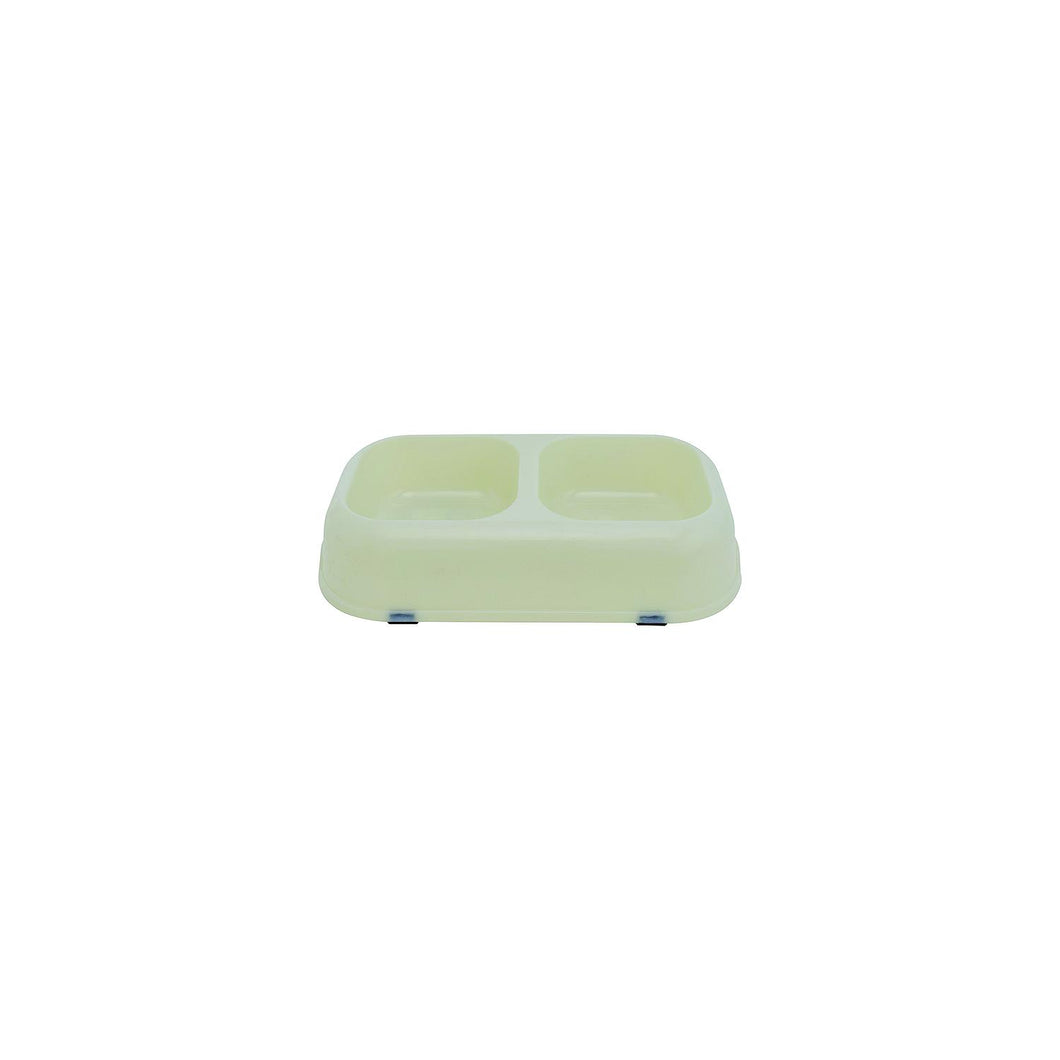Valterra A102005 Glow-In-The-Dark Dog Twin Pet Bowl, Medium -Modern Boat Sales & Service