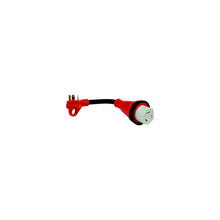 Valterra Mighty Cord 30AM-50AF Detachable Adapter Cord with Handle, 12", Bulk Default Title -Modern Boat Sales & Service